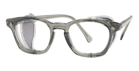 GLASSES 48 MM SPATULA SMOKE, CLEAR LENS - Clear Lens